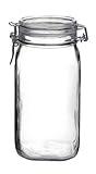 1,5L Einmachglas mit Bügelverschluss