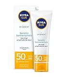 NIVEA SUN UV Gesicht Sensitiv Sonnencreme LSF 50+