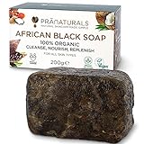 Schwarze Seife aus Ghana