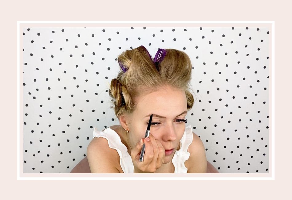 Anleitung: Mein Braut Make-up für die Hochzeit – Schritt 2 Augenbrauenstift