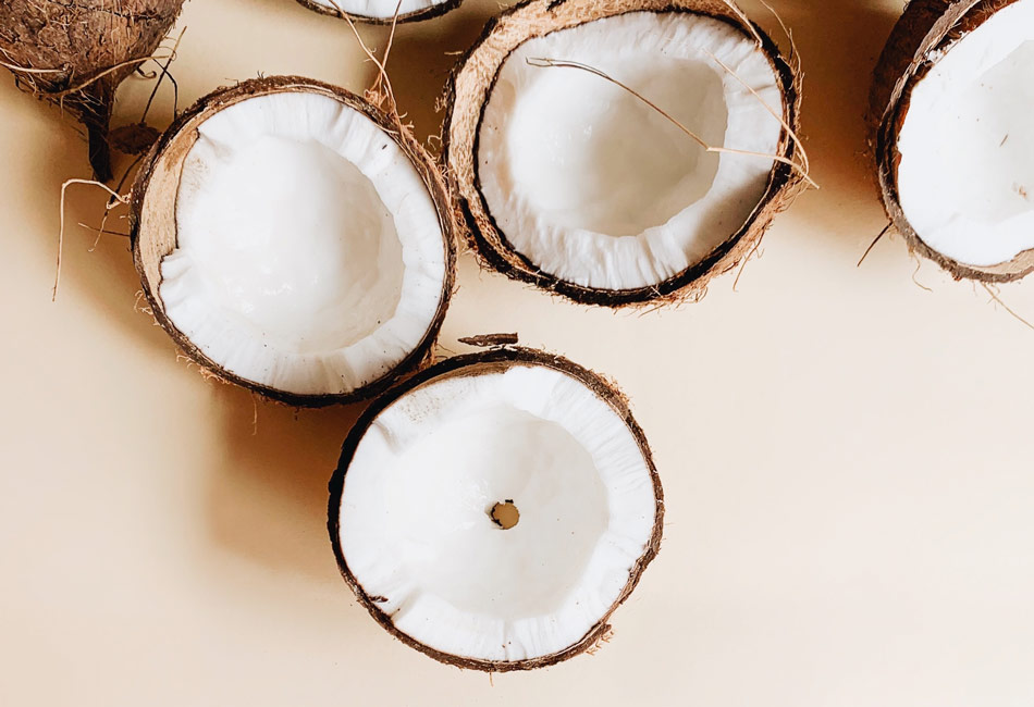Haarmaske selber machen Kokosöl und Banane