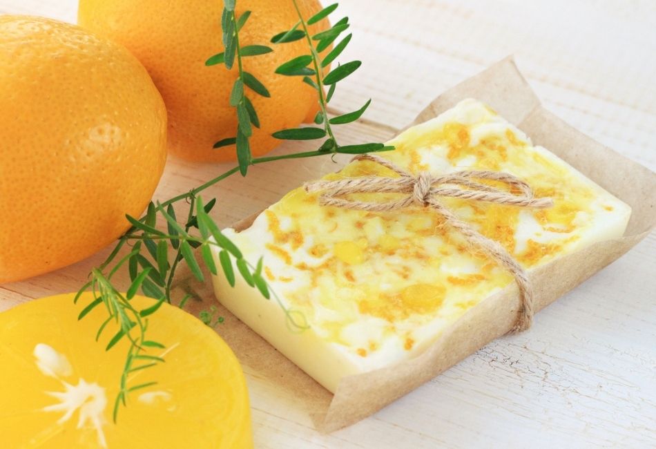 Seife selber machen mit Orange Zitrusseife