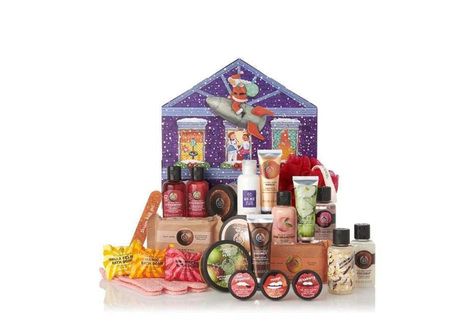 The Body Shop Beauty Adventskalender 2019 Inhalt